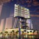 Illustration for article titled Dubai Cybertecture Building Changes Shape Over Time